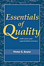 Essentials of Quality with Cases and Experiential Exercises - ISBN 9780470509593