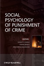 Social Psychology of Punishment of Crime - ISBN 9780470515990