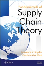 Fundamentals of Supply Chain Theory - ISBN 9780470521304