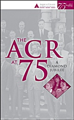 The ACR at 75: A Diamond Jubilee - ISBN 9780470523773