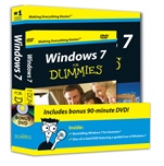 Windows 7 For Dummies, Book + DVD Bundle - ISBN 9780470523988