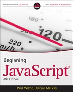 Beginning JavaScript - ISBN 9780470525937