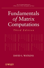 Fundamentals of Matrix Computations - ISBN 9780470528334
