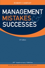 Management Mistakes and Successes - ISBN 9780470530528