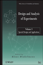 Design and Analysis of Experiments, Volume 3: Special Designs and Applications - ISBN 9780470530689