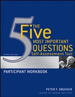 The Five Most Important Questions Self Assessment Tool: Participant Workbook - ISBN 9780470531211