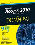 Access 2010 All–in–One For Dummies - ISBN 9780470532188