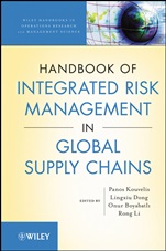 Handbook of Integrated Risk Management in Global Supply Chains - ISBN 9780470535127