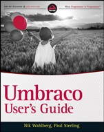 Umbraco Users Guide - ISBN 9780470560822