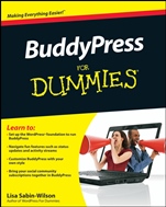 BuddyPress For Dummies - ISBN 9780470568019