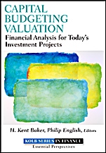 Capital Budgeting Valuation: Financial Analysis for Todays Investment Projects - ISBN 9780470569504