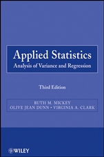 Applied Statistics: Analysis of Variance and Regression - ISBN 9780470571255