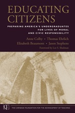 Educating Citizens: Preparing Americas Undergraduates for Lives of Moral and Civic Responsibility - ISBN 9780470573822