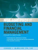 Not–for–Profit Budgeting and Financial Management - ISBN 9780470575413