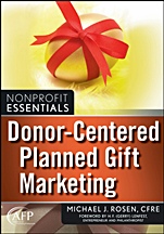 Donor–Centered Planned Gift Marketing - ISBN 9780470581582