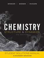 Student Solutions Manual to accompany Chemistry: Structure and Dynamics, 5e - ISBN 9780470587126