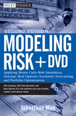 Modeling Risk: Applying Monte Carlo Risk Simulation, Strategic Real Options, Stochastic Forecasting, and Portfolio Optimization + DVD - ISBN 9780470592212