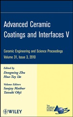 Advanced Ceramic Coatings and Interfaces V, Volume 31, Issue 3 - ISBN 9780470594681
