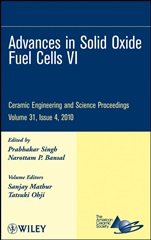 Advances in Solid Oxide Fuel Cells VI, Volume 31, Issue 4 - ISBN 9780470594698