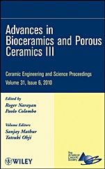 Advances in Bioceramics and Porous Ceramics III, Volume 31, Issue 6 - ISBN 9780470594711