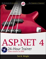 ASP.NET 4  24–Hour Trainer - ISBN 9780470596913