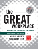 The Great Workplace: Building Trust and Inspiring Performance Self Assessment - ISBN 9780470598337