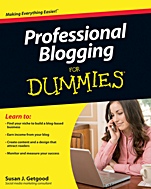 Professional Blogging For Dummies - ISBN 9780470601792