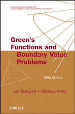 Greens Functions and Boundary Value Problems - ISBN 9780470609705