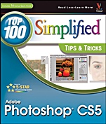 Photoshop CS5: Top 100 Simplified Tips and Tricks - ISBN 9780470612651