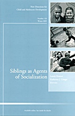 Siblings as Agents of Socialization: New Directions for Child and Adolescent Development, Number 126 - ISBN 9780470614594
