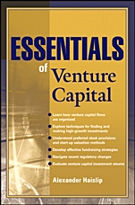 Essentials of Venture Capital - ISBN 9780470616222