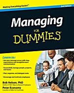 Managing For Dummies - ISBN 9780470618134