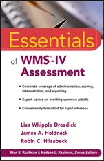 Essentials of WMS–IV Assessment - ISBN 9780470621967