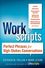 Workscripts: Perfect Phrases for High–Stakes Conversations - ISBN 9780470633243