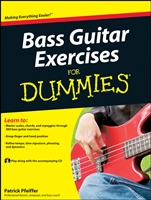 Bass Guitar Exercises For Dummies - ISBN 9780470647226