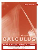 Student Solutions Manual to accompany Calculus: Multivariable 2e - ISBN 9780470647240