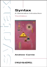 Syntax: A Generative Introduction - ISBN 9780470655313