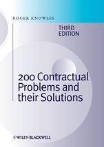 200 Contractual Problems and their Solutions - ISBN 9780470658314