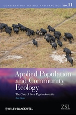 Applied Population and Community Ecology: The Case of Feral Pigs in Australia - ISBN 9780470658642