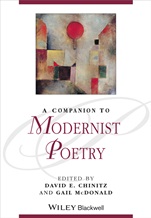 A Companion to Modernist Poetry - ISBN 9780470659816