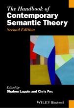 The Handbook of Contemporary Semantic Theory - ISBN 9780470670736