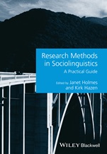 Research Methods in Sociolinguistics: A Practical Guide - ISBN 9780470673607