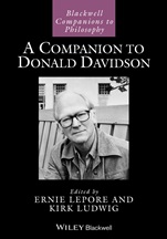 A Companion to Donald Davidson - ISBN 9780470673706