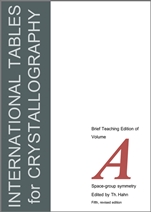 International Tables for Crystallography: Brief Teaching Edition Space Group Symmetry - ISBN 9780470689110