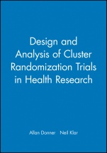 Design and Analysis of Cluster Randomization Trials in Health Research - ISBN 9780470711002