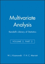 Multivariate Analysis, Volume 2, Part 2: Kendalls Library of Statistics - ISBN 9780470711026