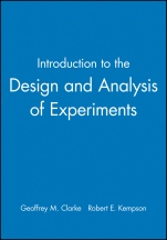 Introduction to the Design and Analysis of Experiments - ISBN 9780470711071