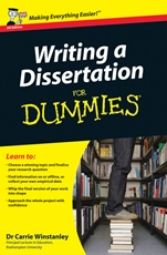 Writing a Dissertation For Dummies - ISBN 9780470742709