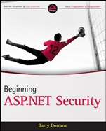 Beginning ASP.NET Security - ISBN 9780470743652