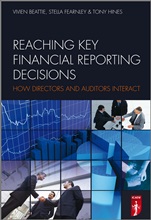 Reaching Key Financial Reporting Decisions: How Directors and Auditors Interact - ISBN 9780470748749